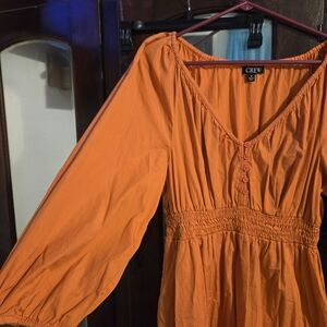 Women's Orange Dress